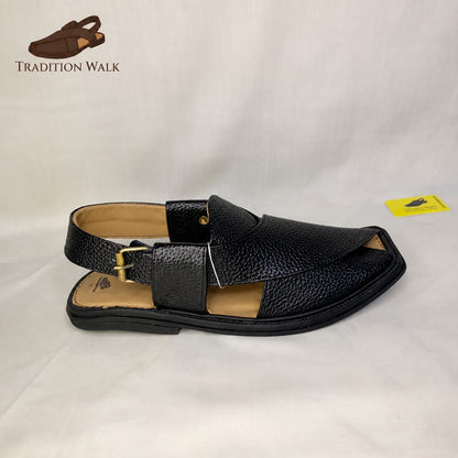 Smart Zalmi Premium Pure Leather Peshawari Chappal
