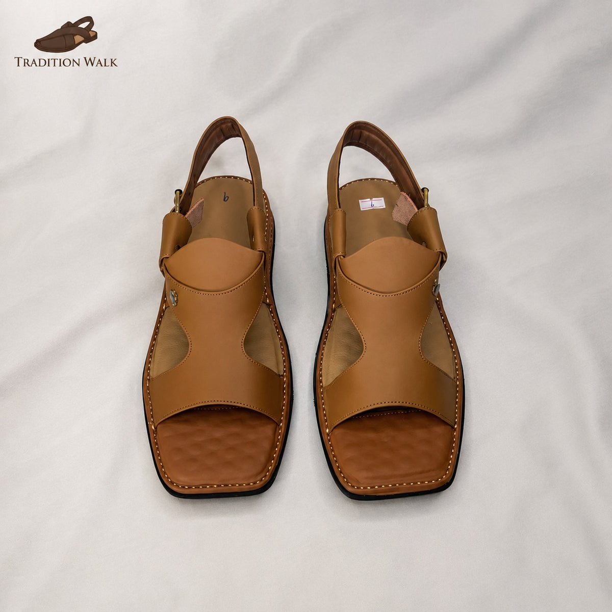 Mustard Panjidar Chappal – Premium Traditional Peshawari Footwear