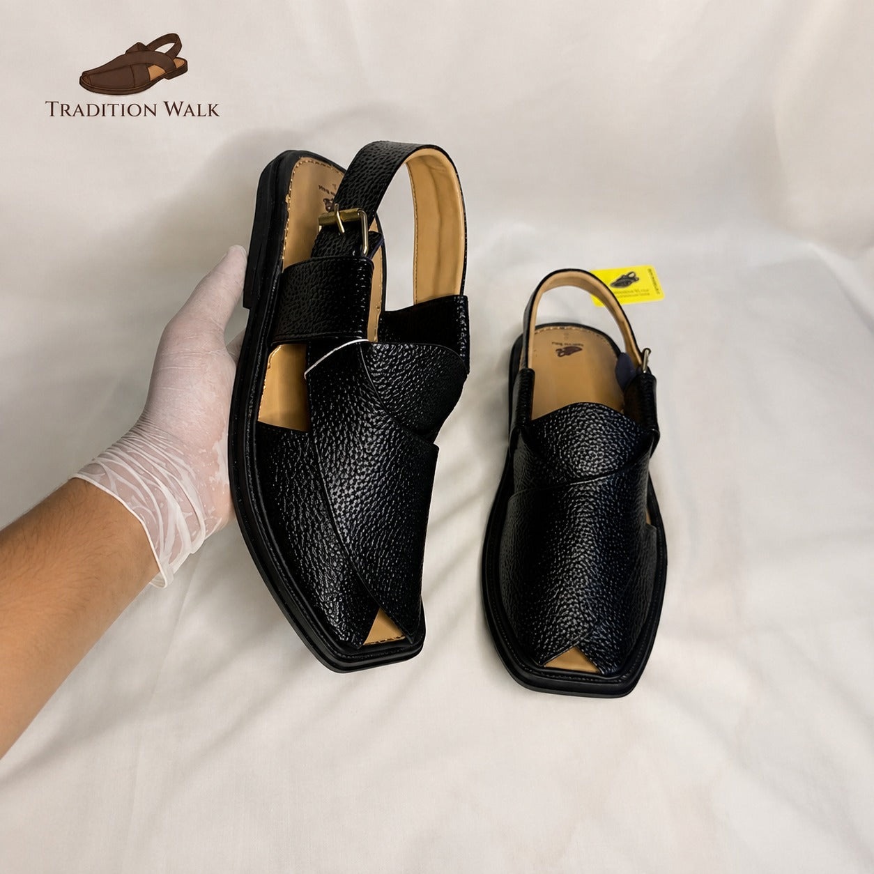 Smart Zalmi Premium Pure Leather Peshawari Chappal