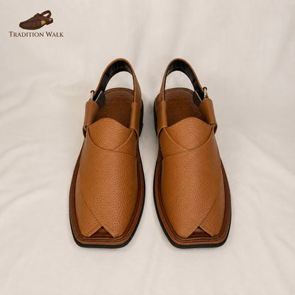 Smart Zalmi Premium Original Leather Peshawari Chappal