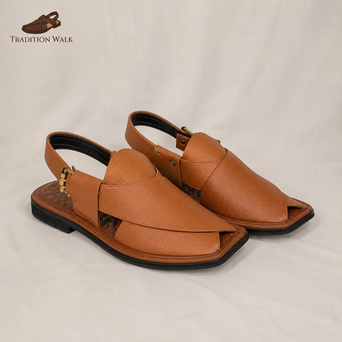Smart Zalmi Premium Original Leather Peshawari Chappal