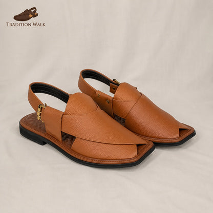 Smart Zalmi Premium Original Leather Peshawari Chappal