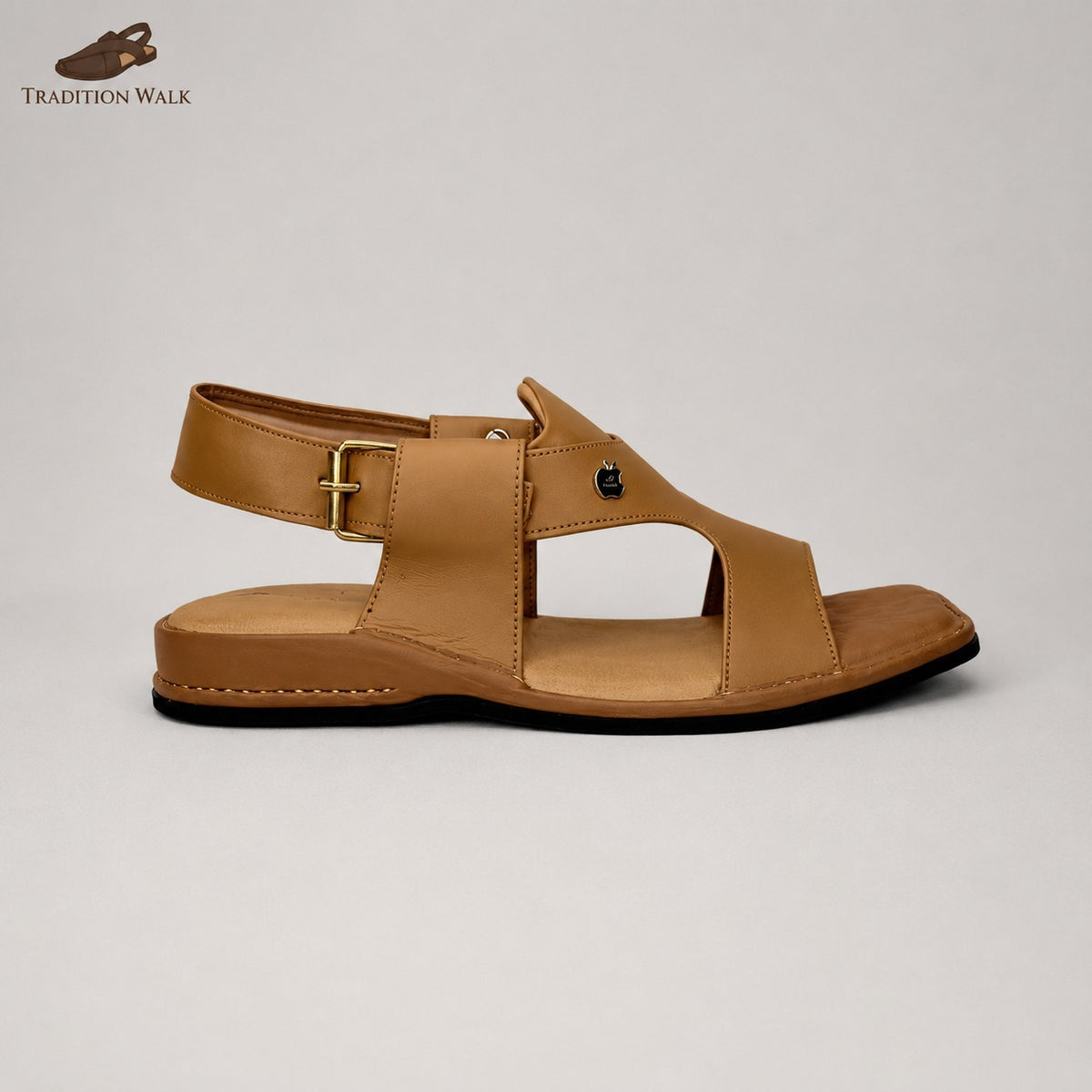 Mustard Panjidar Chappal – Premium Traditional Peshawari Footwear